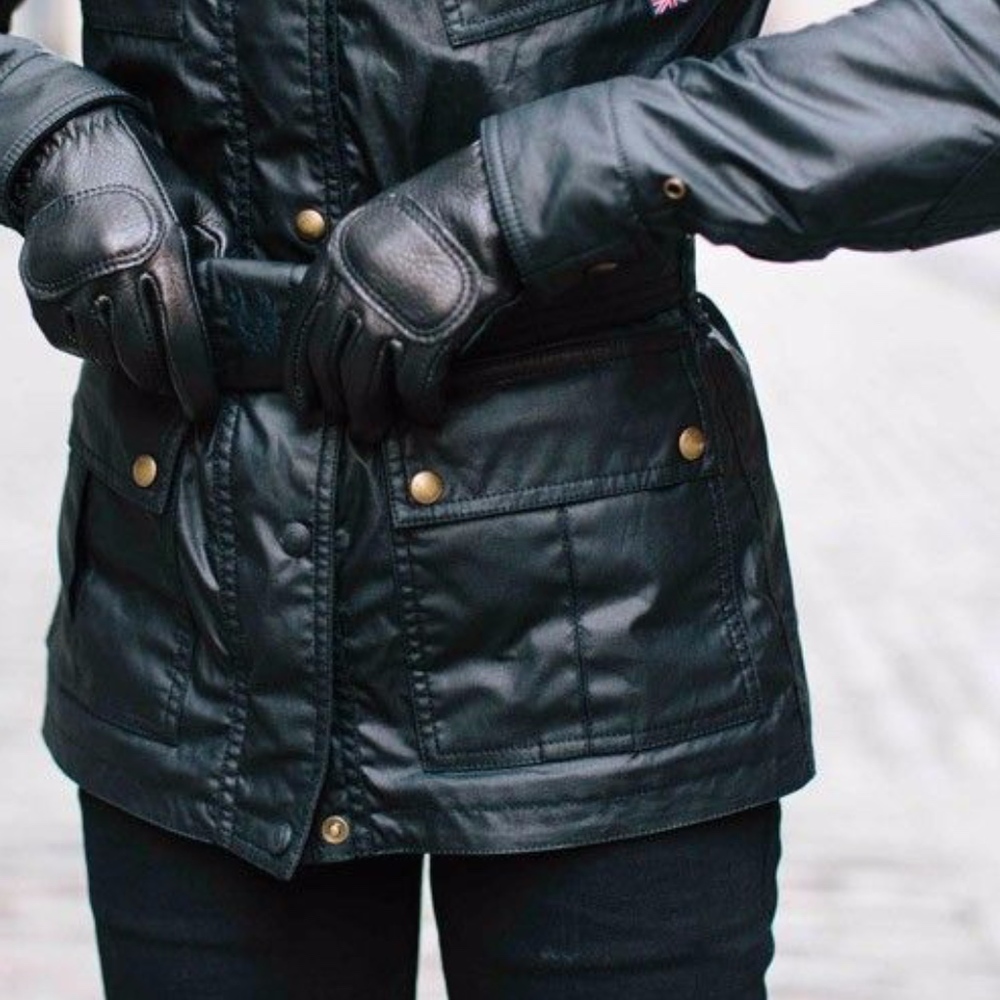 HUNTER // waxed quilted military jacket